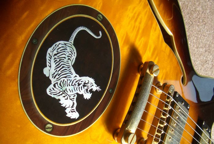 Tiger / Jerry Garcia Grateful Dead - Inlay Stickers Jockomo