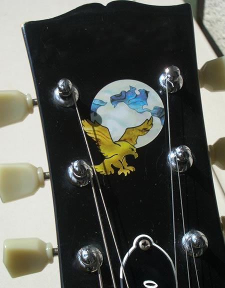 Jerry Garcia's Eagle - Earth Grateful Dead - - Inlay Stickers Jockomo