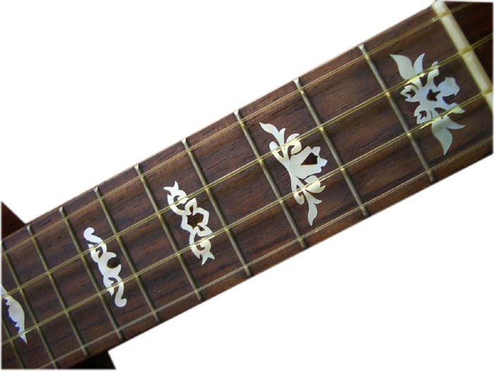 Deluxe - Fret Markers for Ukuleles - Inlay Stickers Jockomo