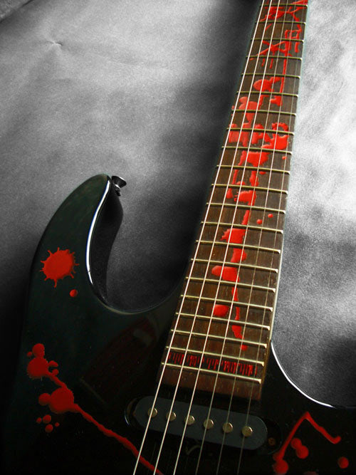 Bloody-Line Fret Markers for Guitars - Inlay Stickers Jockomo
