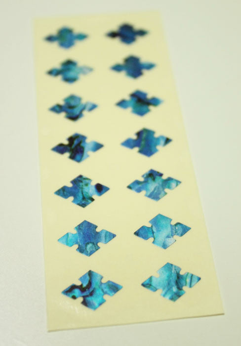 Slotted Diamonds - Fret Markers for Ukuleles - Inlay Stickers Jockomo