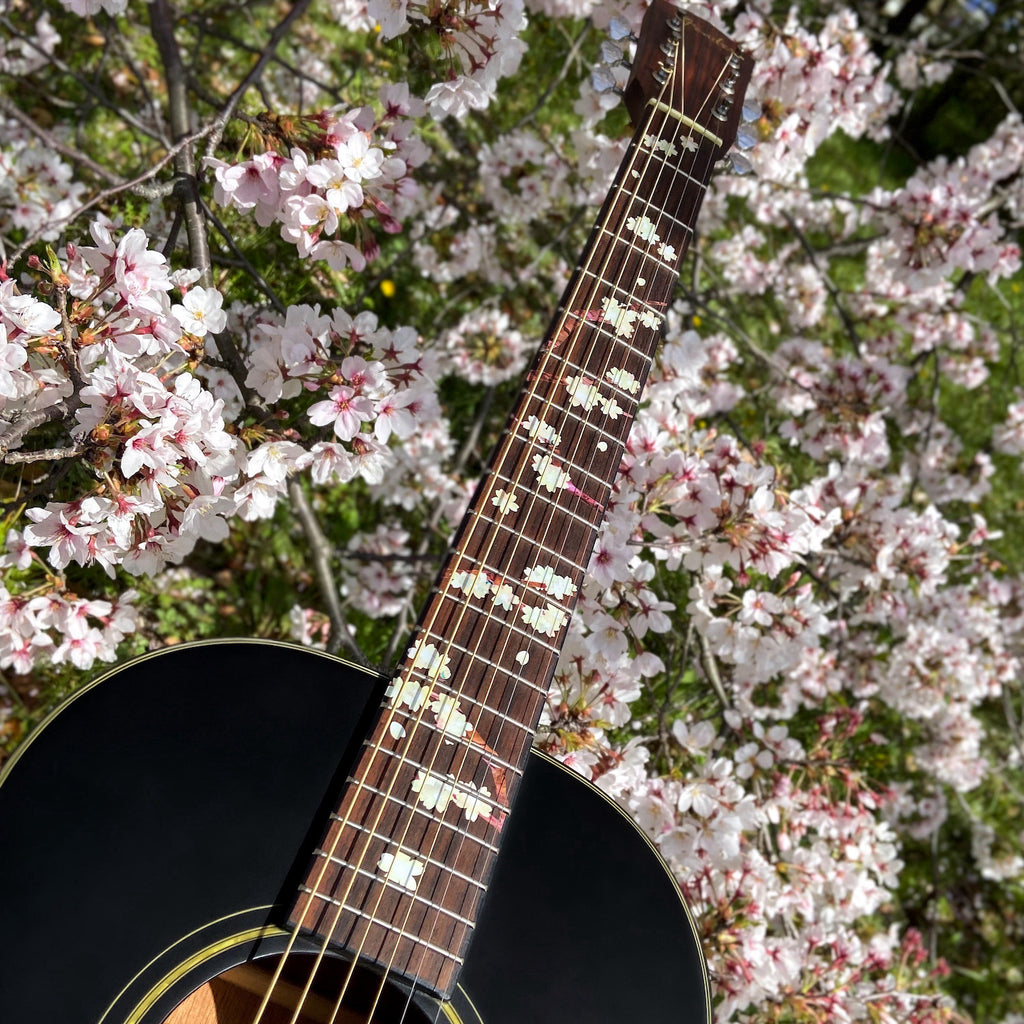 Cherry Blossom / Sakura - Fret Markers for Guitars - Inlay Stickers Jockomo