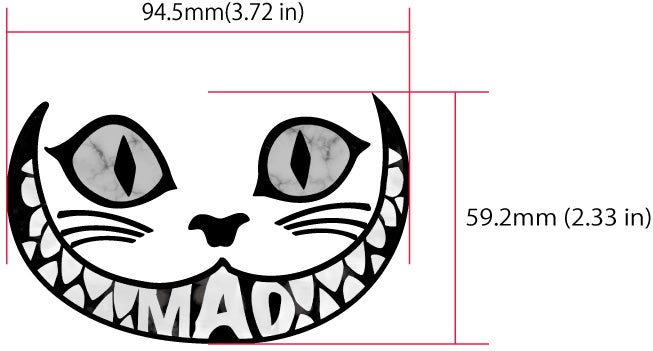 Cheshire Cat - Inlay Stickers Jockomo
