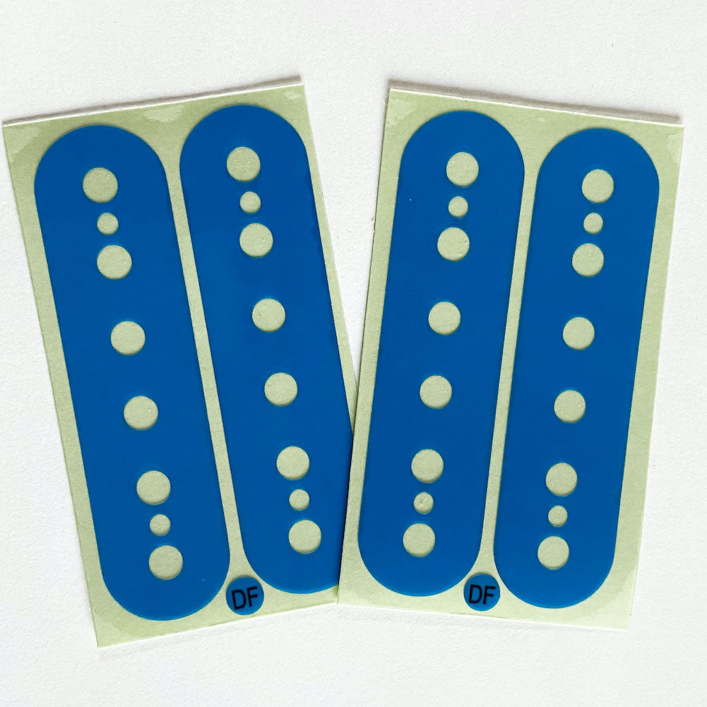 Pickup Stickers for Humbucker // DiMarzio DP100 F-Spaced - Inlay Stickers Jockomo