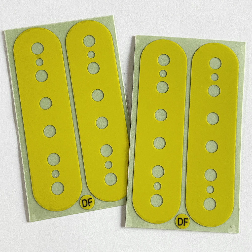 Pickup Stickers for Humbucker // DiMarzio DP100 F-Spaced - Inlay Stickers Jockomo