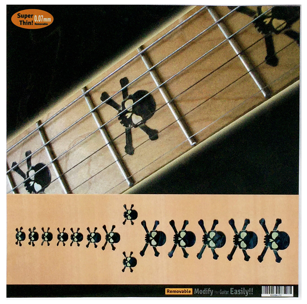 Skull - Fret Markers for Guitars & Bass - Inlay Stickers Jockomo