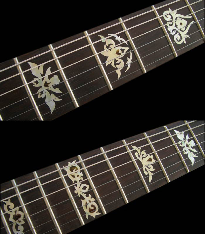 Jerry Garcia Deluxe - Fret Markers for Guitars – Inlay Stickers Jockomo