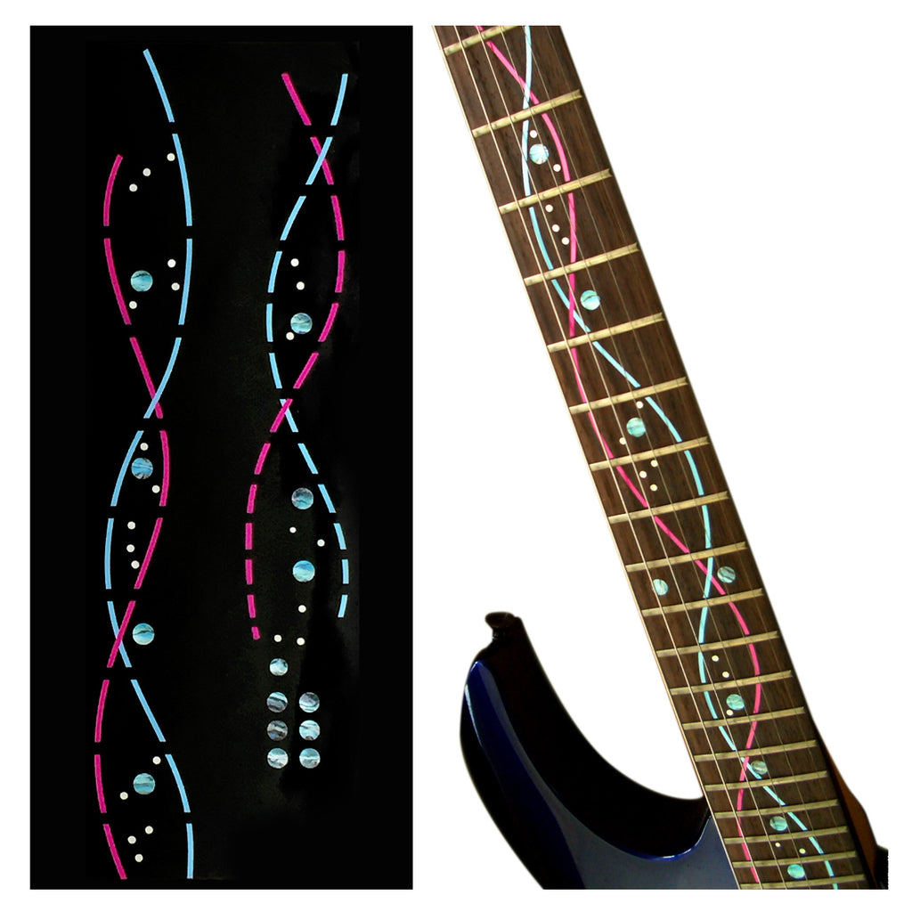 DNA Lines / Steve Vai - Inlay Stickers Jockomo