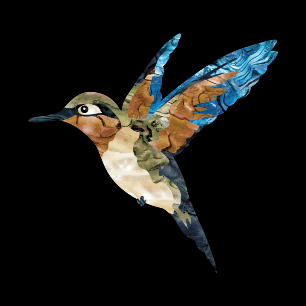 Hummingbird - Inlay Stickers Jockomo