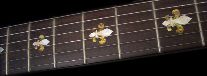 Fleur de Lys - Fret Markers for Guitars & Bass - Inlay Stickers Jockomo