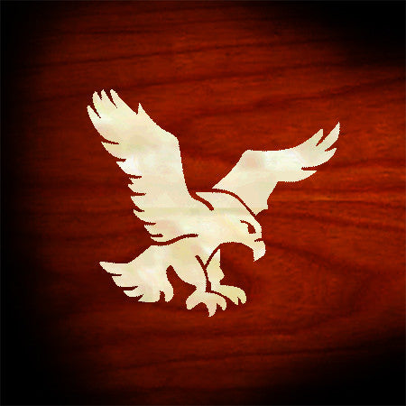 Jerry Garcia's Eagle (White Pearl) - Inlay Stickers Jockomo