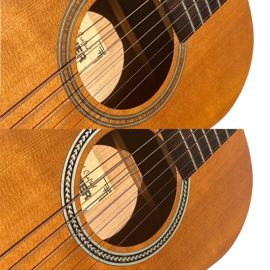 Rosette (Herringbone) - Purfling for Guitars - Inlay Stickers Jockomo