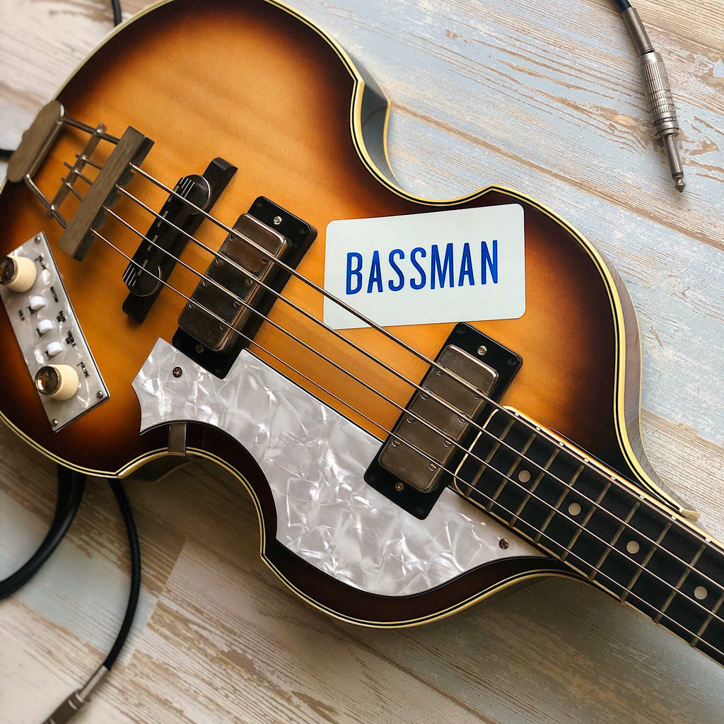 Bassman / Paul McCartney - Inlay Stickers Jockomo