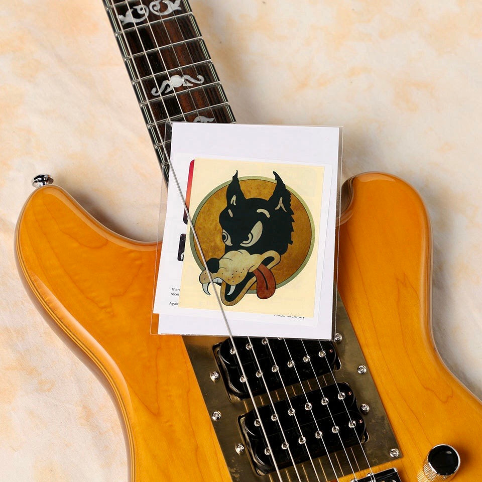 Jerry Garcia Wolf (Grateful Dead) - Inlay Stickers Jockomo