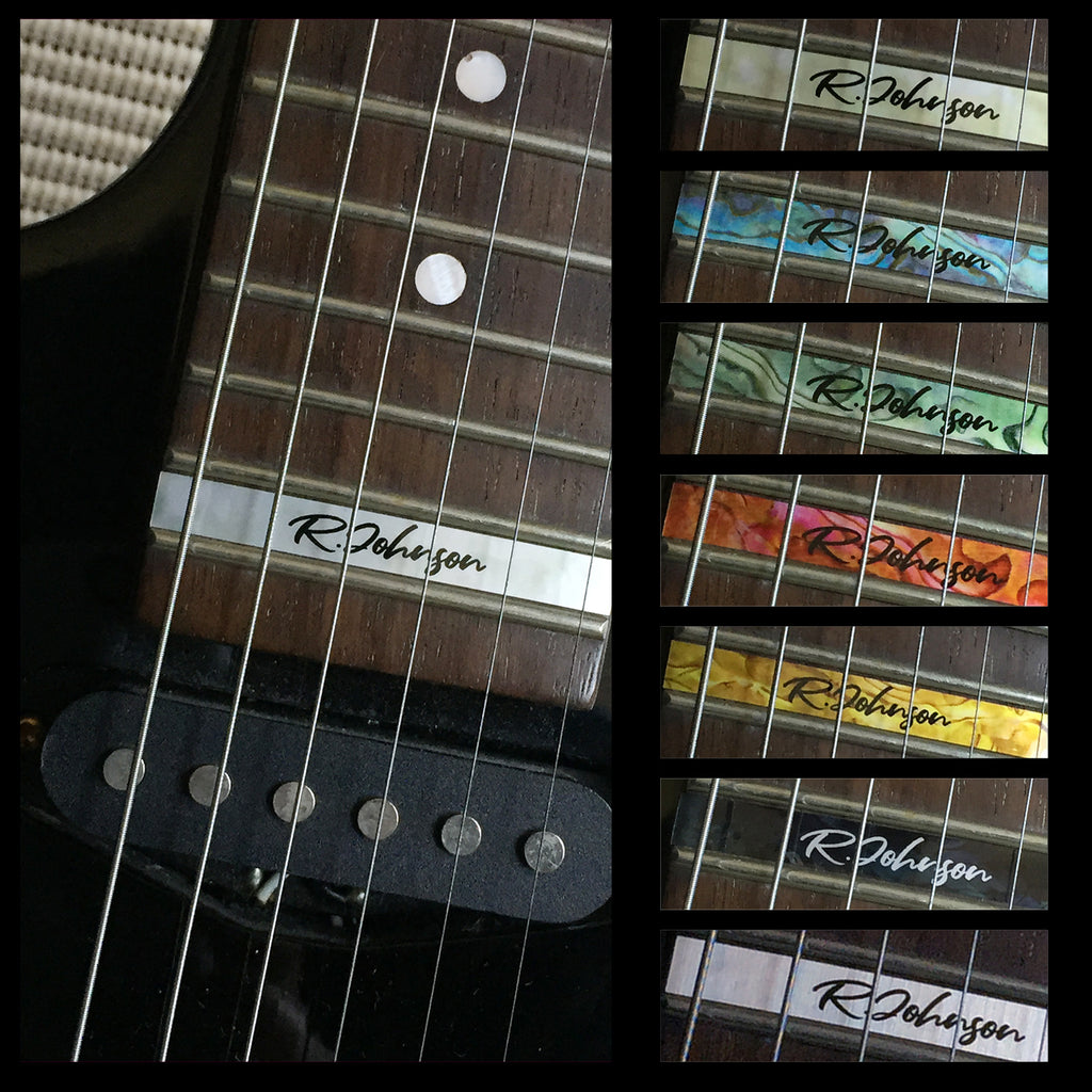 Custom-Made 24th Fret Marker for Guitars - Inlay Stickers Jockomo