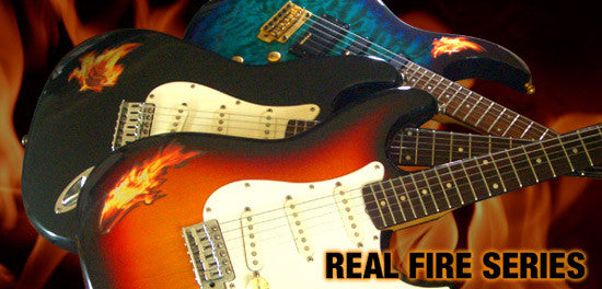 Real Fire Flame-Blues In The Fire Inlay Stickers Decals - Inlay Stickers Jockomo