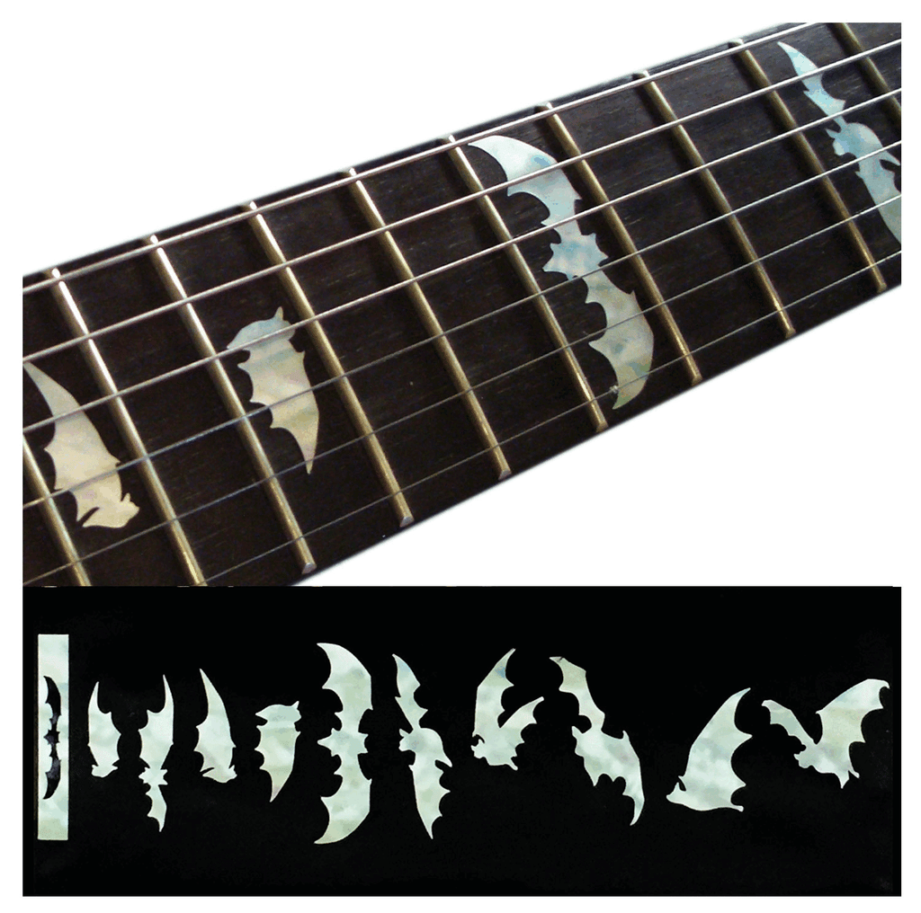 Bat Wings - Fret Markers for Guitars & Bass / F-021BW