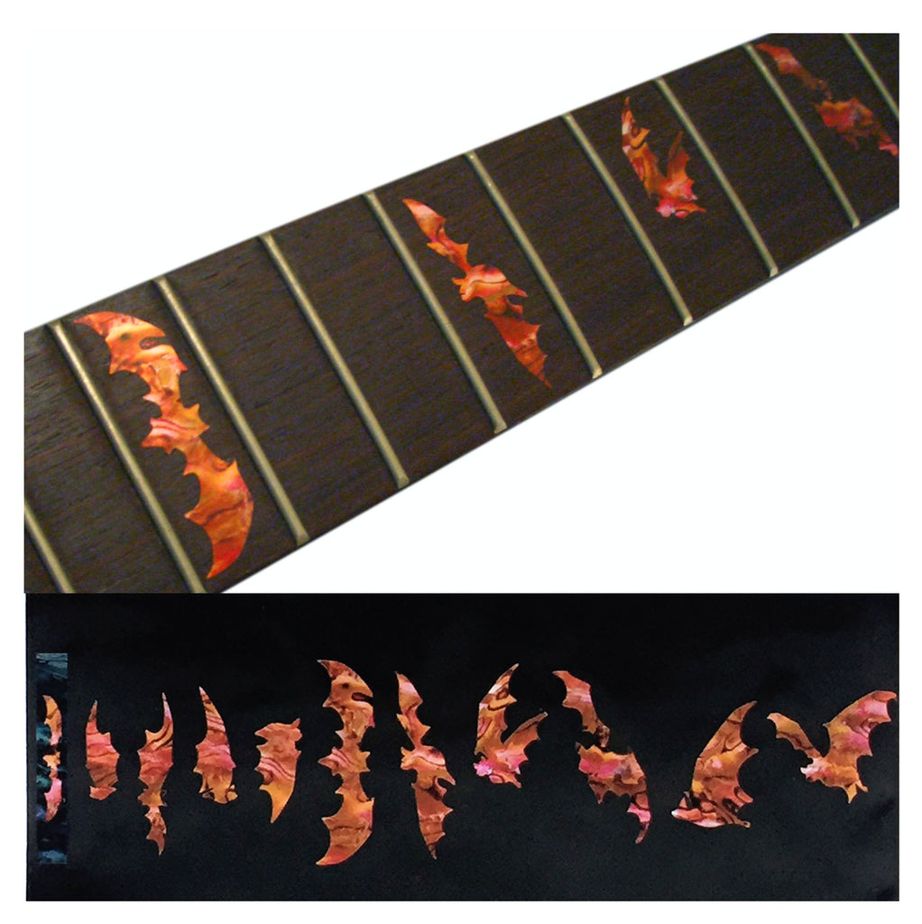 Bat Wings - Fret Markers for Guitars & Bass / F-021BW