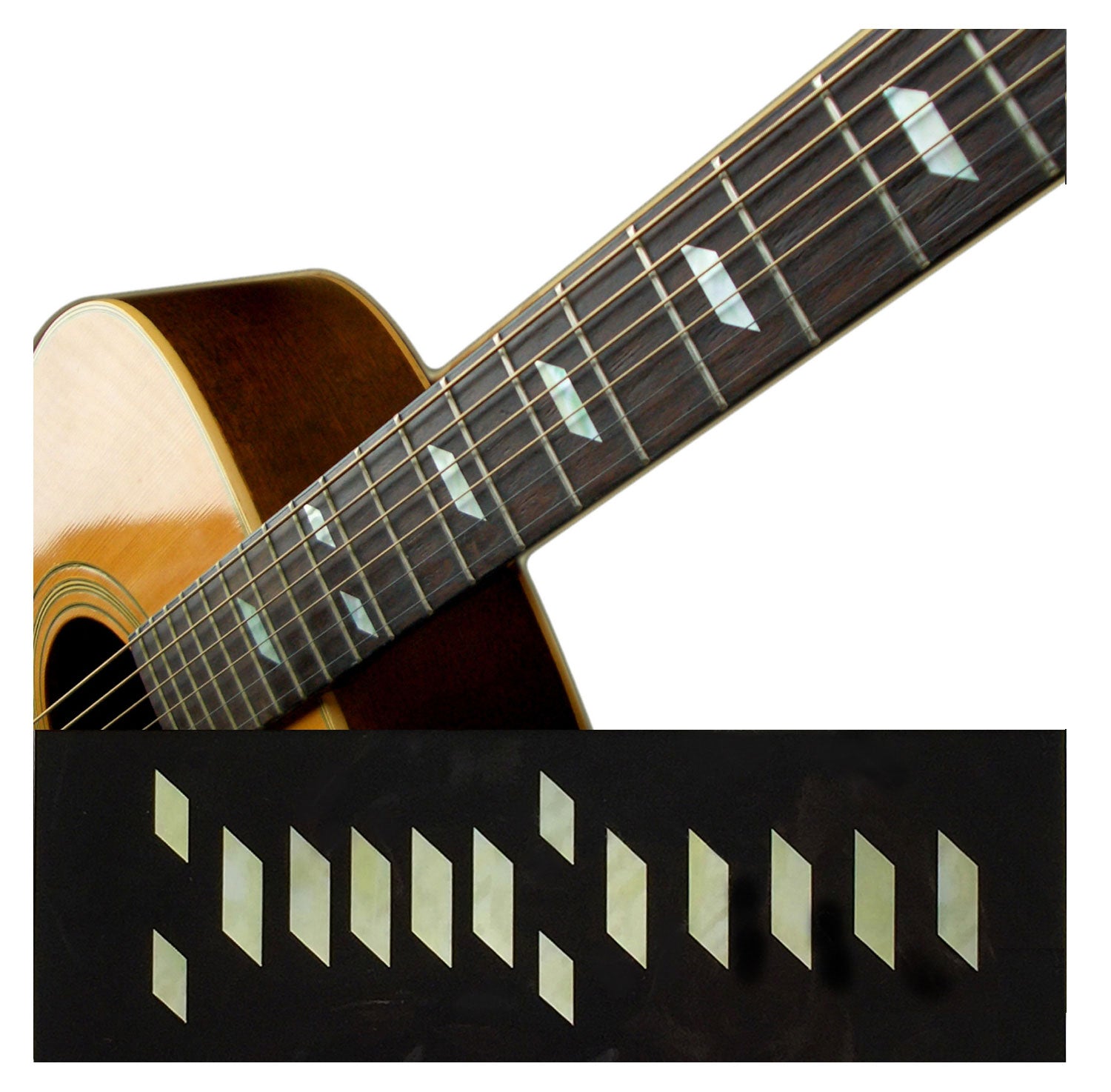Paul McCartney's Texan Fret Markers Inlay Sticker