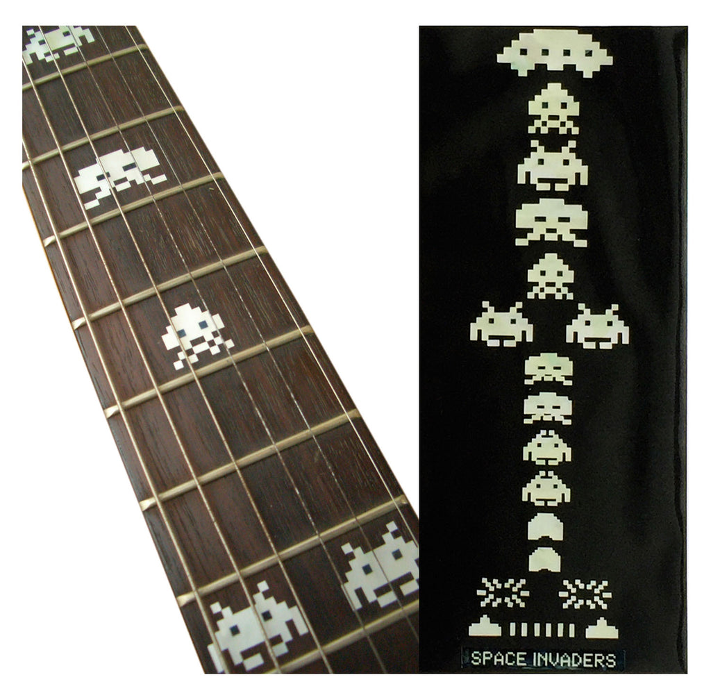 Space Invaders - Fret Markers for Guitars & Bass / F-034SI