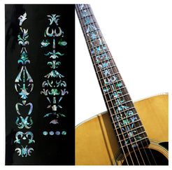 Taylor PS style fret markers decal for guitars - Tree of Vine