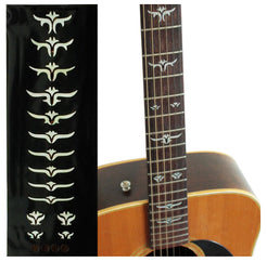Traditional Taylor T5 style fret markers decal for guitars & bass