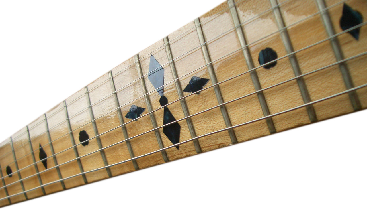 Diamond Checker Fret Markers - Inlay Stickers for Guitars