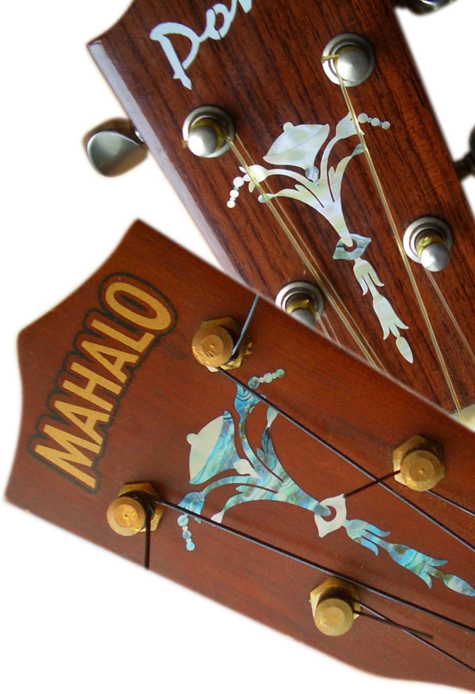 Torch Headstock Inlay Sticker for Ukulele & Guitar