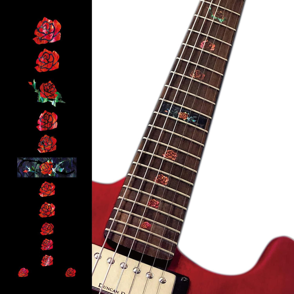 Roses - Fret Markers for Guitars & Bass / F-025RS