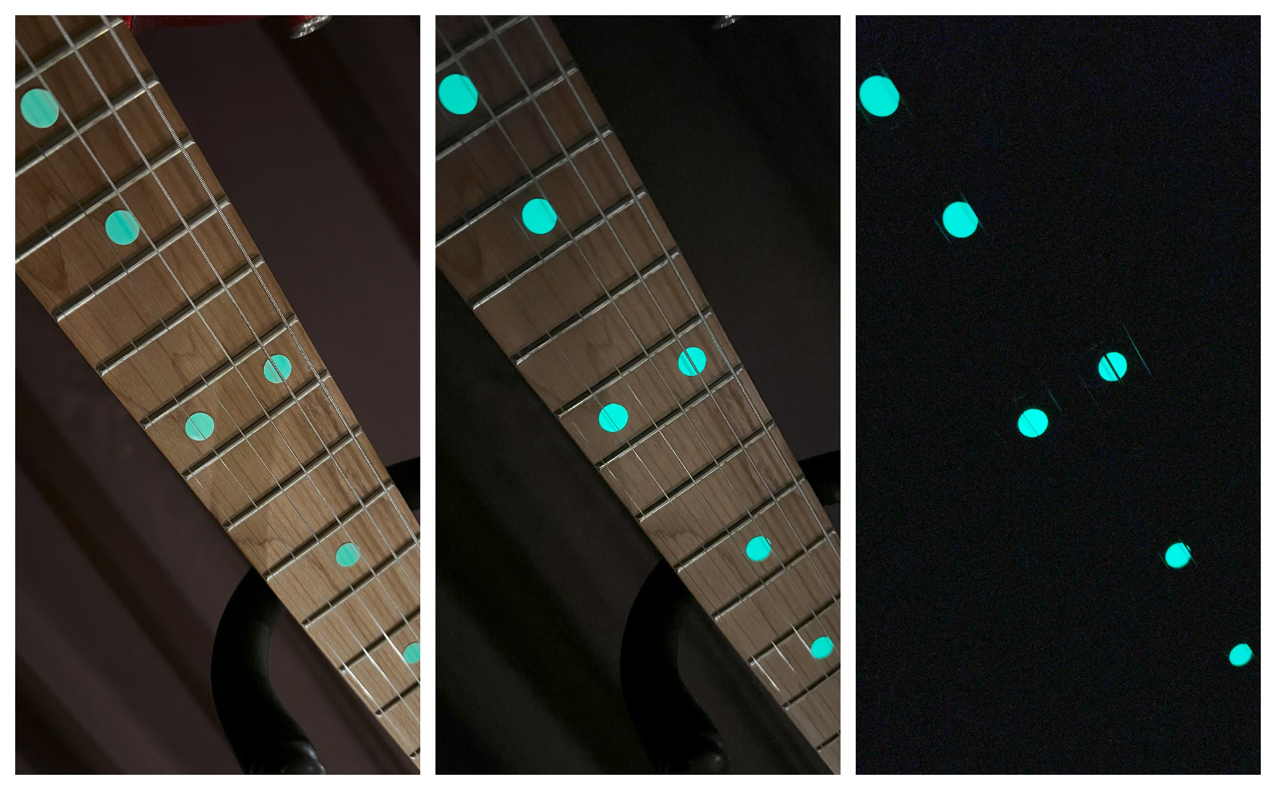 Glow in the Dark / Custom Dot Fret Markers - Inlay Stickers Jockomo