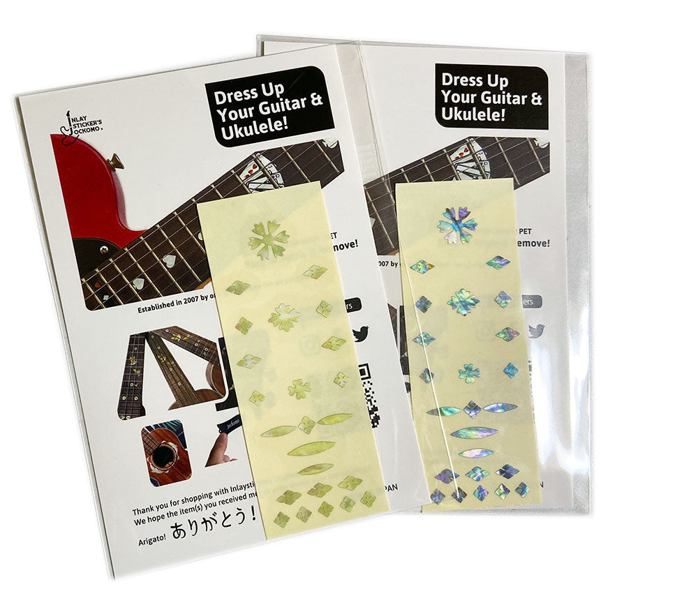 Traditional Martin style fret markers for both electric & acoustic guitars