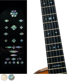 Traditional Martin style fret markers for both electric & acoustic guitars