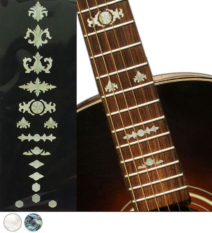 Aged Banjo Fret Markers
