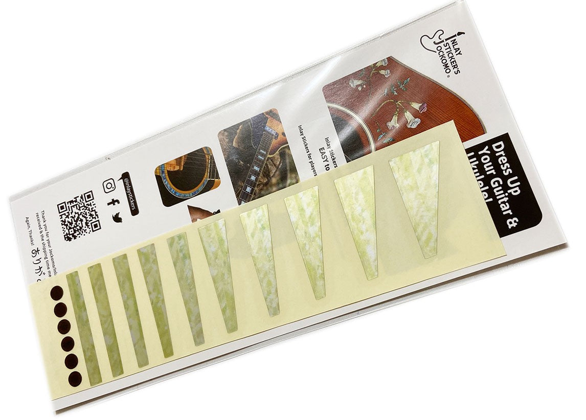 Rickenbacker style fret markers for guitars - Inlay Stickers Jockomo