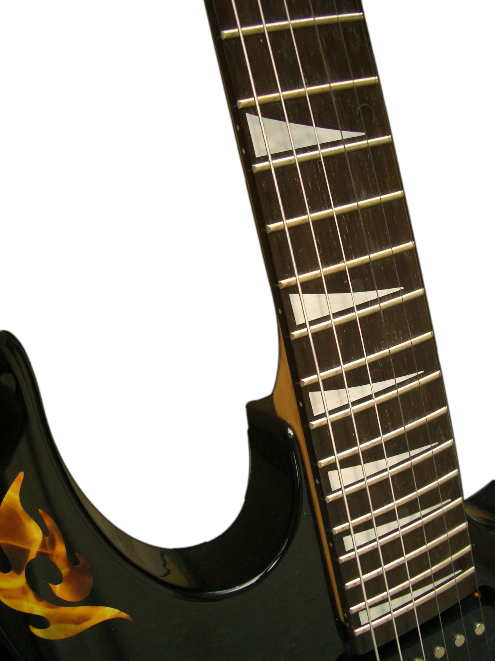 Jackson style shark fin fret markers for guitars