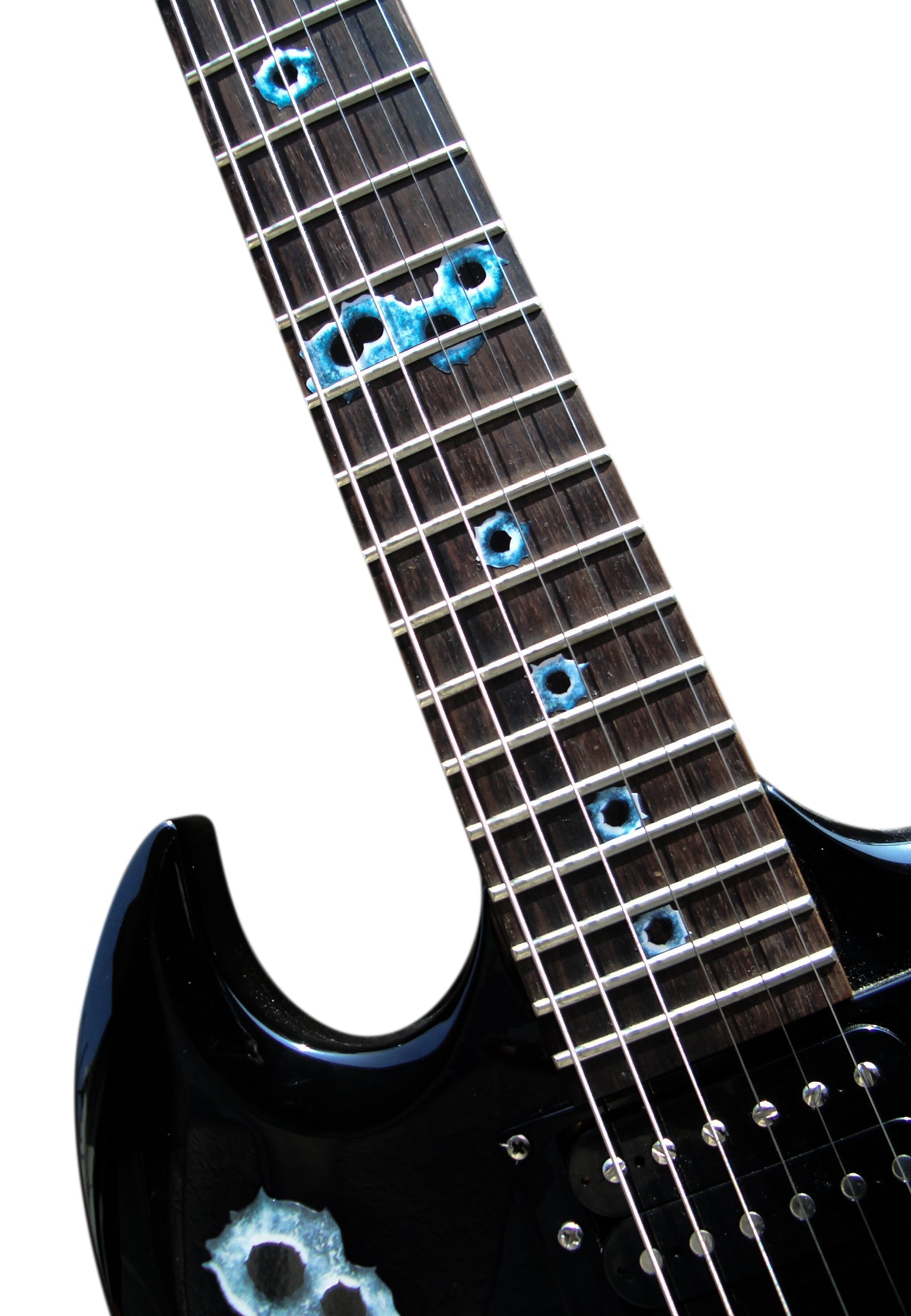 Bullet Holes - Fret Markers for Guitar & Bass