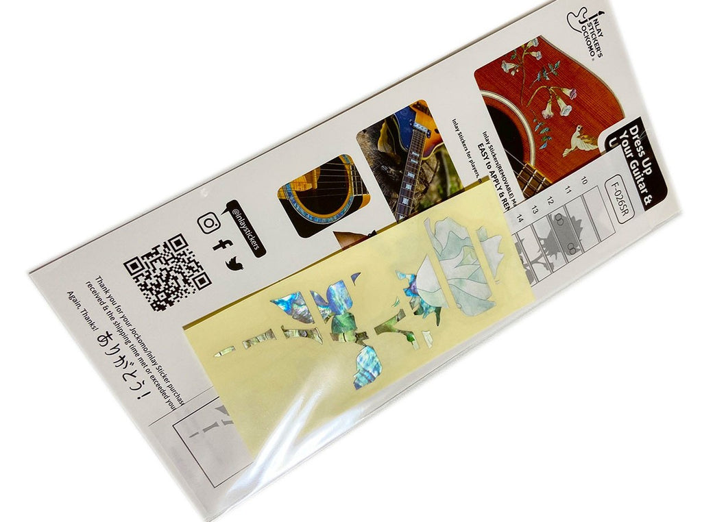 Single Rose Fret Markers / F-026SR