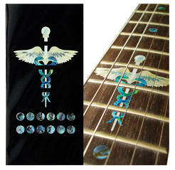Caduceus (Snakes on a sword) - Fret Markers for Guitars