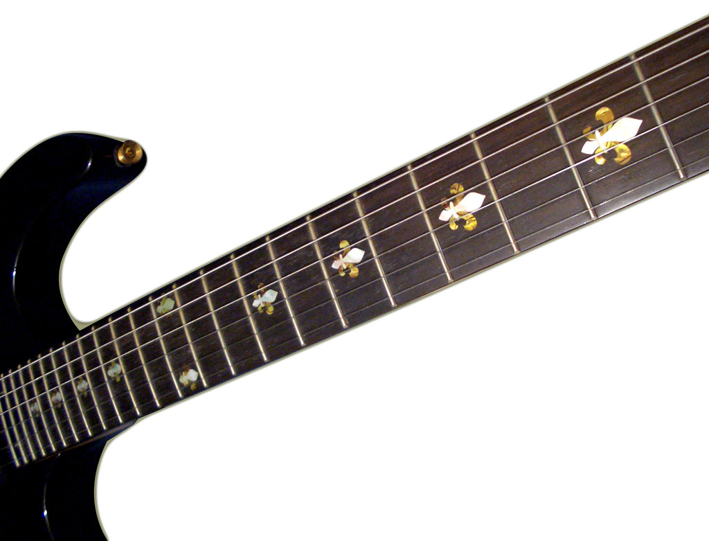 Fleur de Lys - Fret Markers for Guitars & Bass / F-028FD-WT