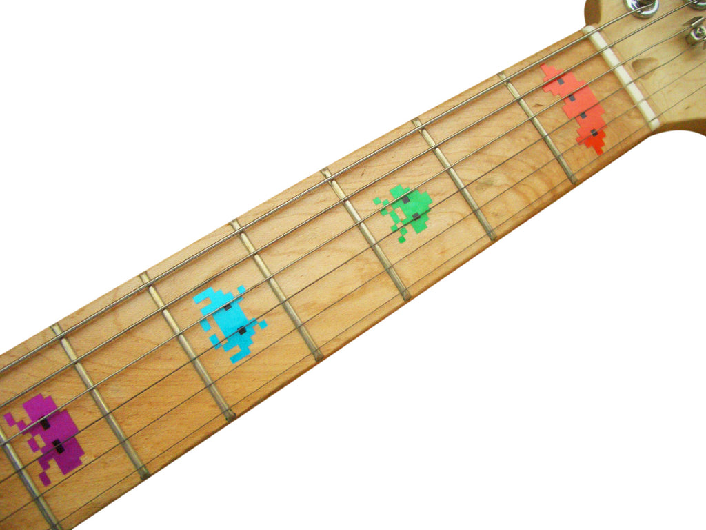 Space Invaders - Fret Markers for Guitars & Bass / F-034SI