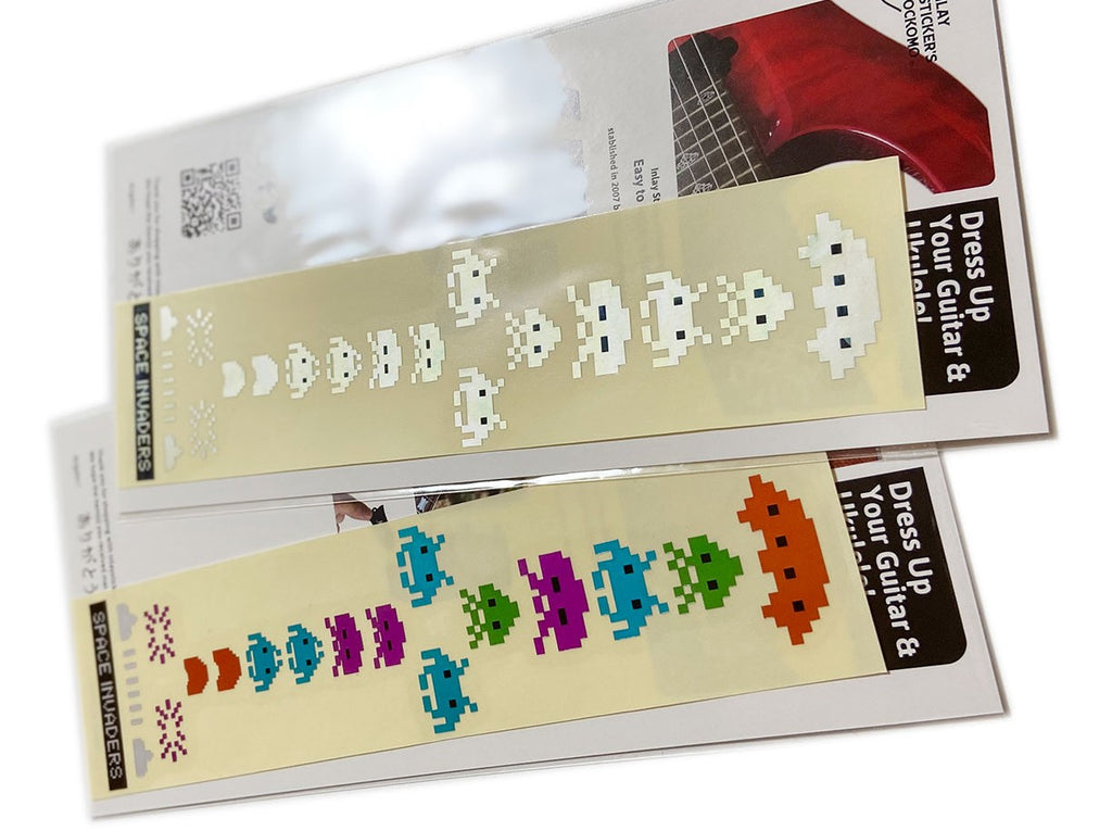 Space Invaders - Fret Markers for Guitars & Bass / F-034SI