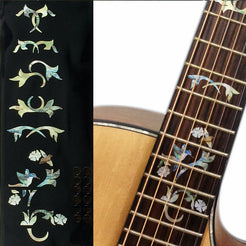 Traditional Taylor style fret markers for both electric & acoustic guitars