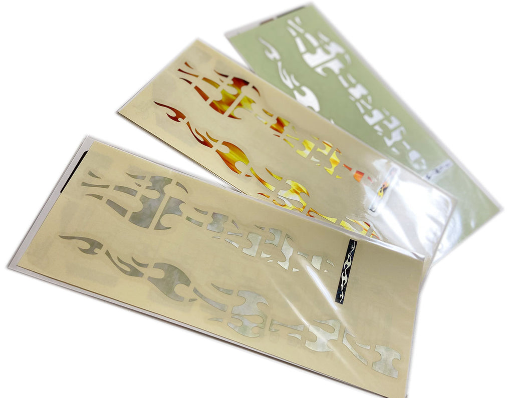 Fire Flames - Fret Markers for Guitars / FT-066F