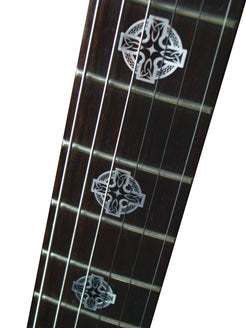 Metallic Celtic Cross - Fret Markers for Guitars & Bass