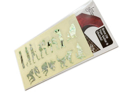 James Hetfield Metallica style Man to Wolf / Werewolf fret markers for guitars