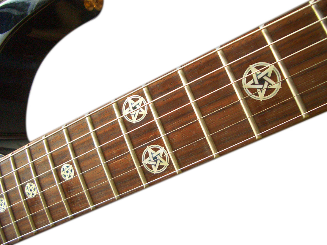 Pentagram Pentacles / Kevin Bond / F-080PG-WT - Inlay Stickers Jockomo