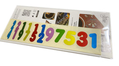 Kiesel JB24 Jason Becker Numbers style fret markers for guitars