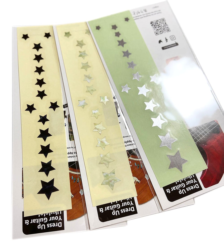 Everly Brothers Stars - Fret Markers for Guitars & Bass / F-093EB