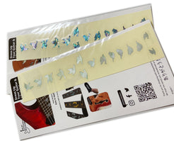 Dove Bird Fret Markers - Packaging of guitar decal stickers
