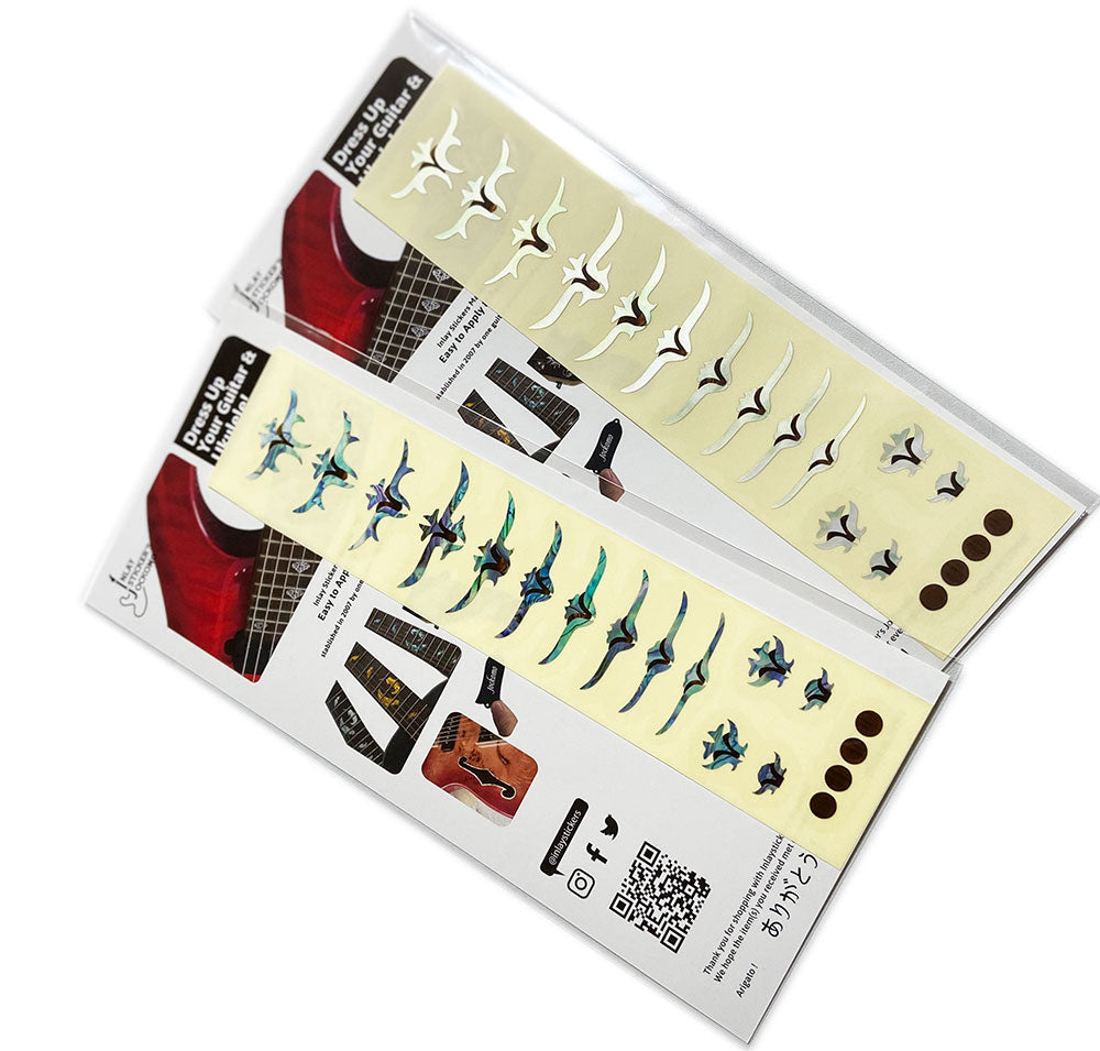 Tailored Leaves - Fret Markers for Guitars & Bass / F-100TL